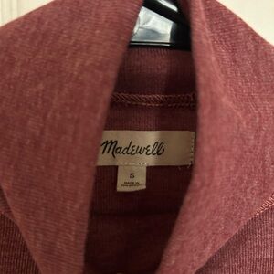 Madewell Brick Red Collared Top